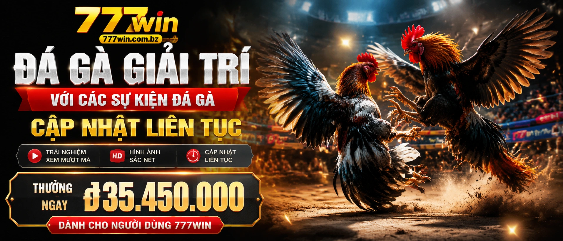 Đá Gà Cựa Dao và giao diện mobile 777WIN