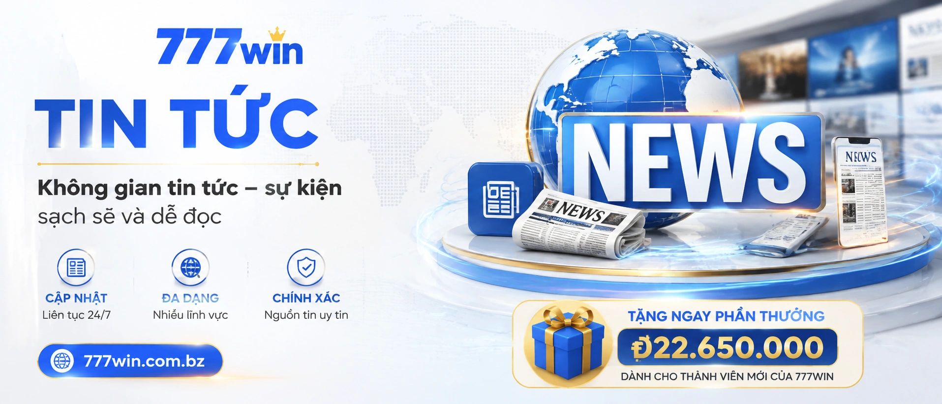 Người dùng xem tin tức 777WIN trên điện thoại với bố cục tối ưu cho mobile
